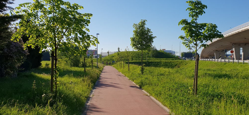 1205 Aanleg van een fietsbrug over de N21 in Steenokkerzeel