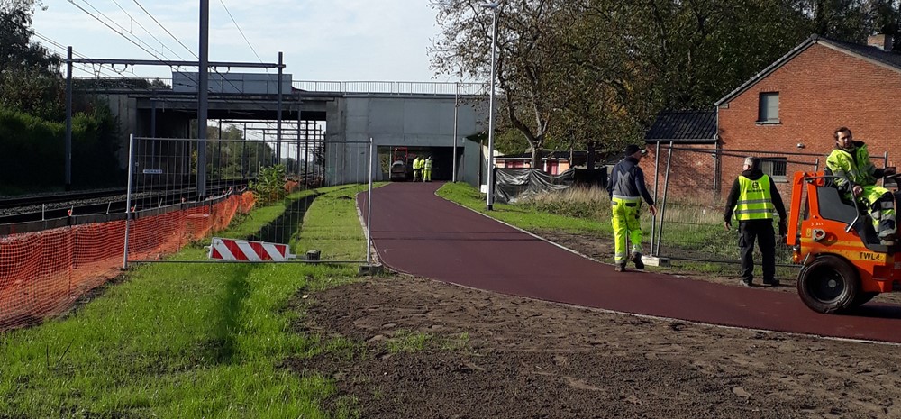 1034 Fietsostrade Herentals-Balen: tunnel onder R14