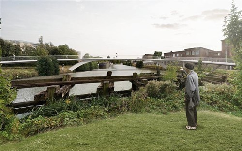 Fietsbrug Zuiderpoort