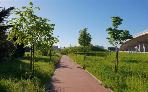 Aanleg van een fietsbrug over de N21 in Steenokkerzeel