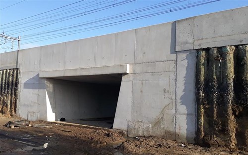 Fietsostrade Herentals-Balen: fietstunnel